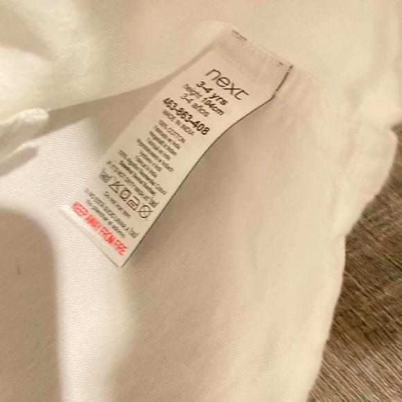 next Boy Short Sleeve Button-down Shirt 3/4 - Picture 5 of 5